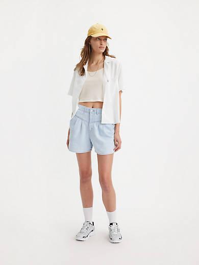 Levis Mom Featherweight Womens Shorts Product Image