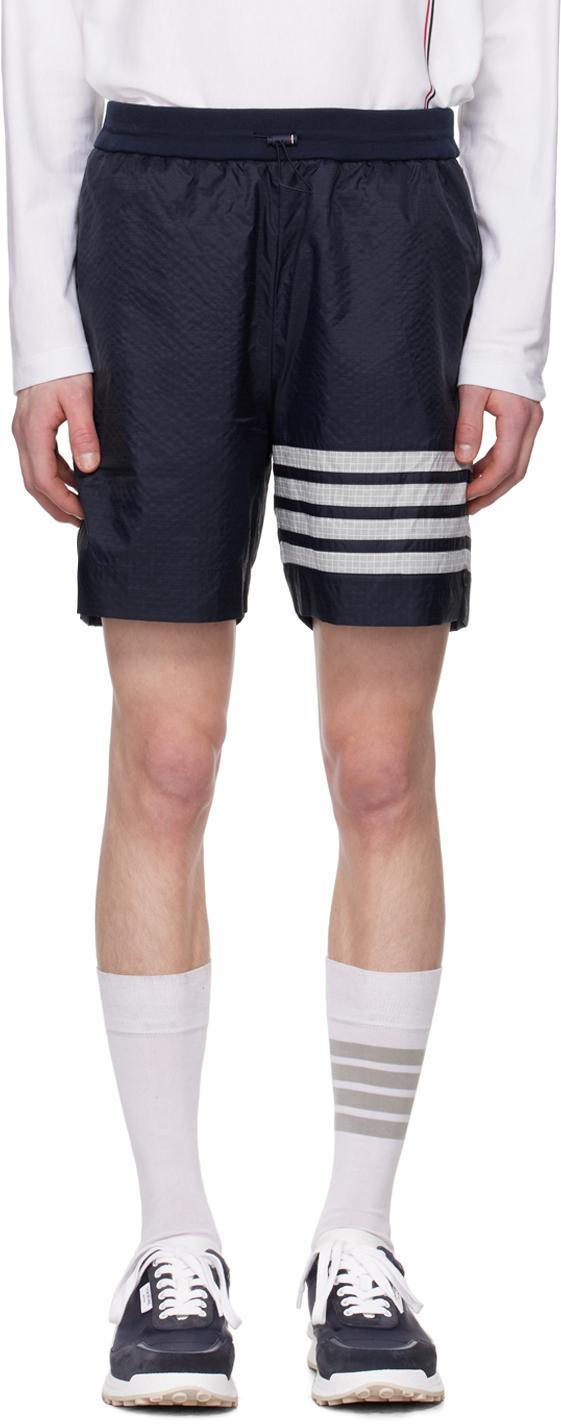 Navy 4-bar Shorts In 415 Navy Product Image