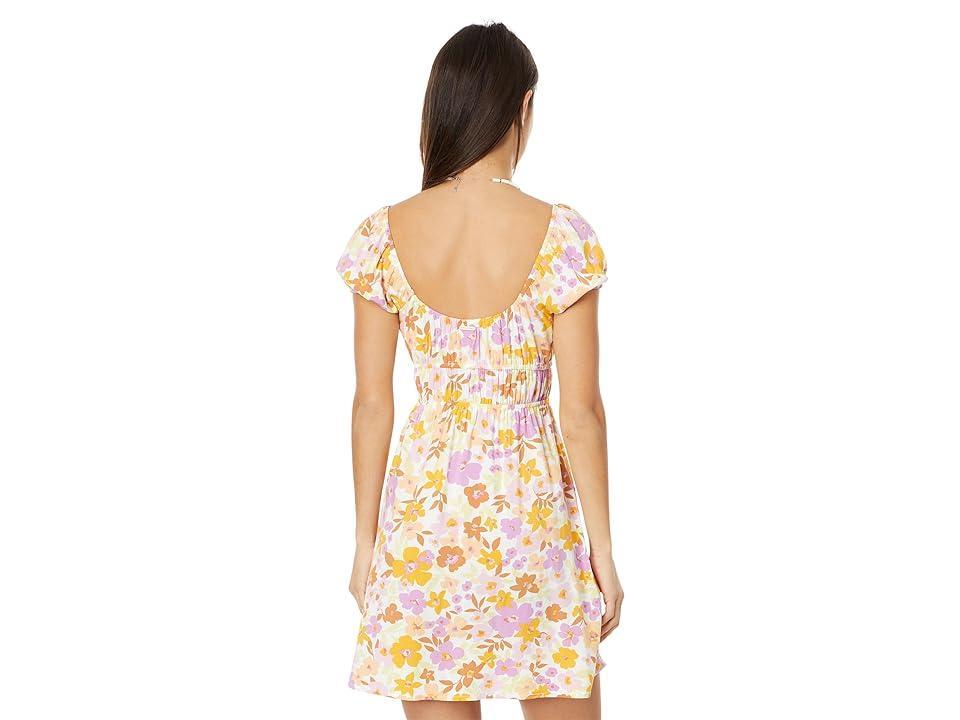 Billabong Sun Kissed Mini Dress (Salt Crystal) Women's Clothing Product Image