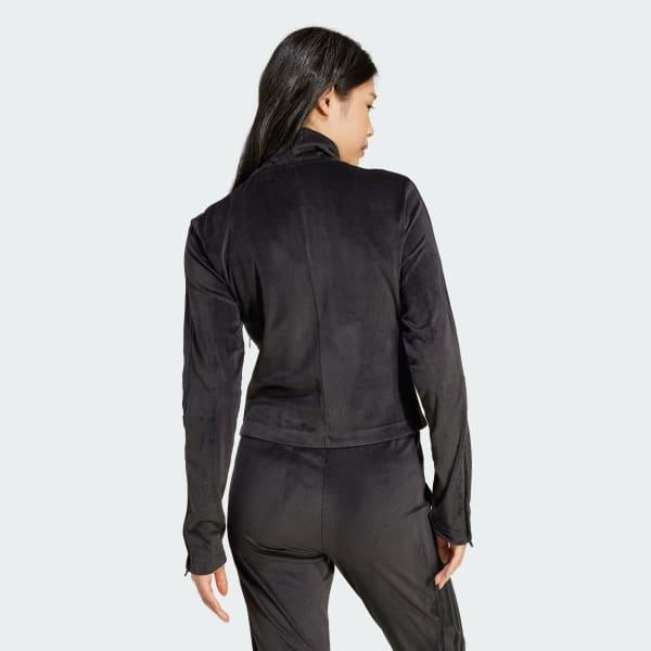 Tiro Cut 3-Stripes Stretchy Velour Track Jacket Product Image