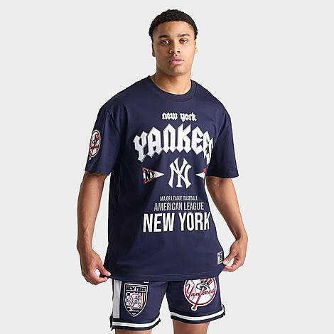 Pro Standard Mens Navy New York Yankees Oversized City Tour T-Shirt Product Image