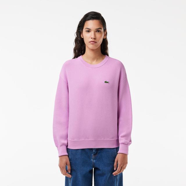 Women’s Round Neck Organic Cotton Sweater Product Image