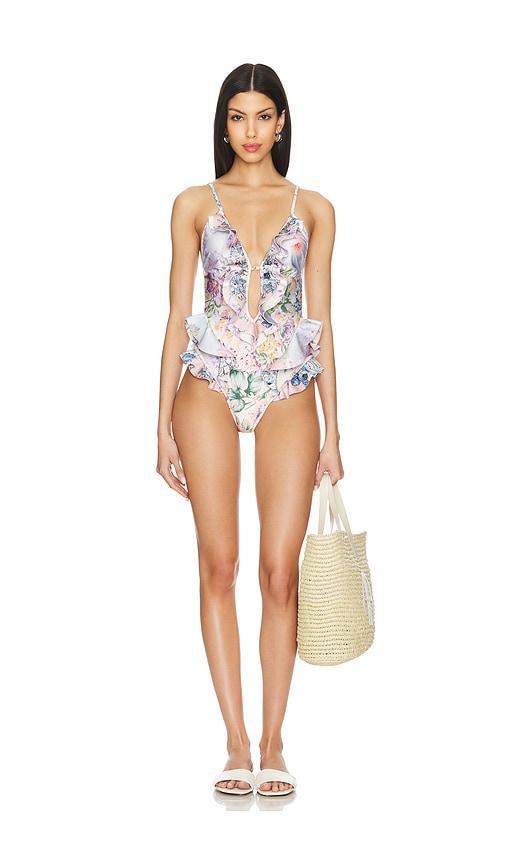 Halliday Waterfall Frill One Piece Product Image