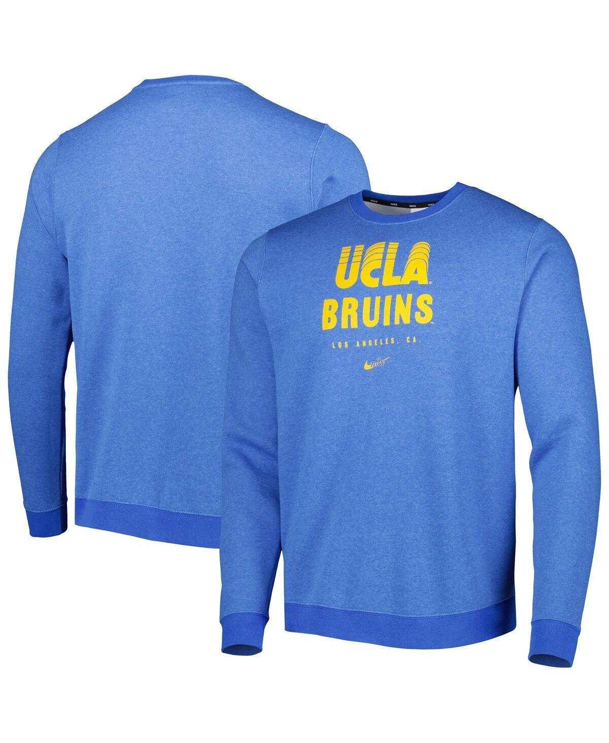 Mens Nike Blue Ucla Bruins Vault Stack Club Fleece Pullover Sweatshirt Product Image