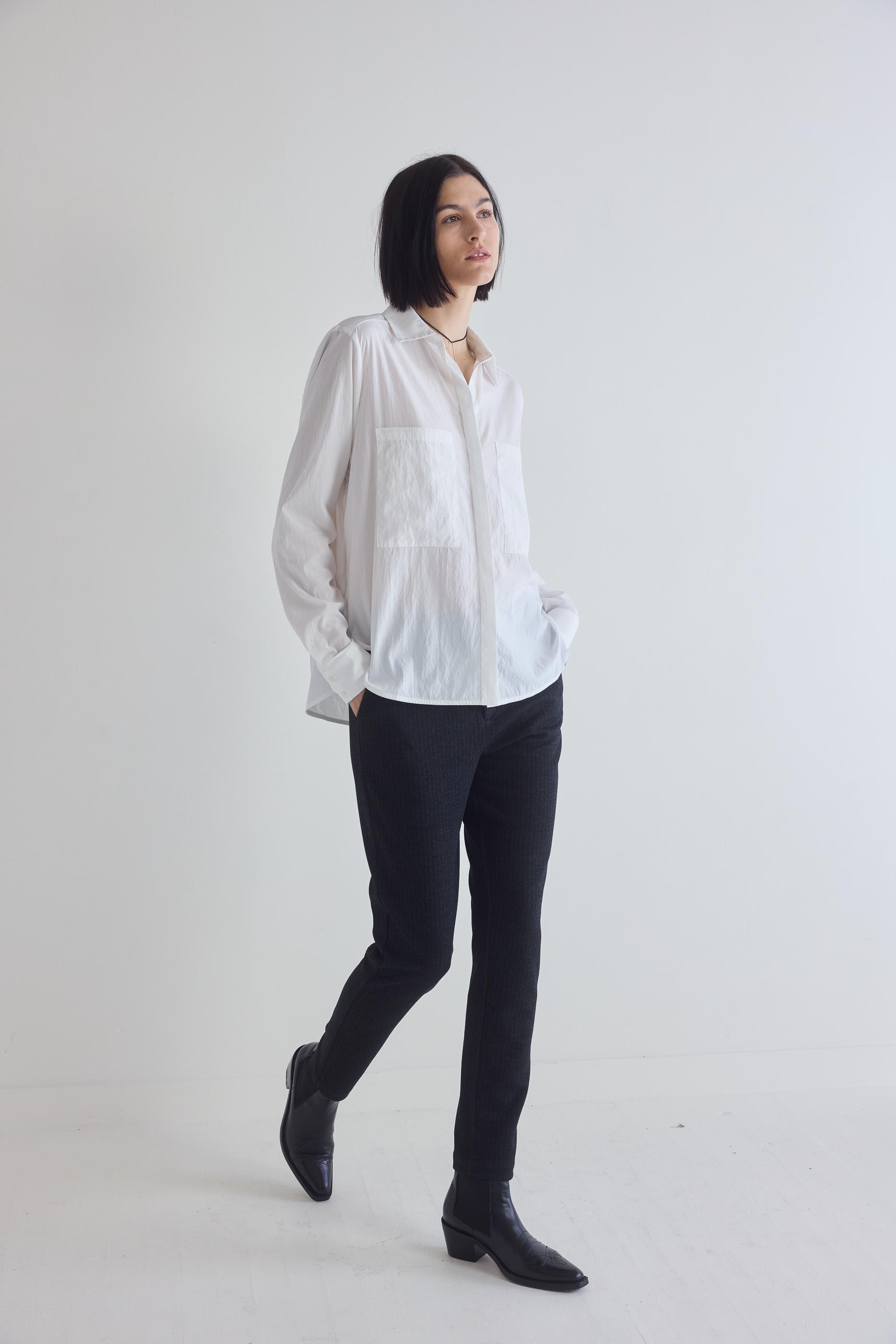 The Light Poplin Classic Blouse Product Image