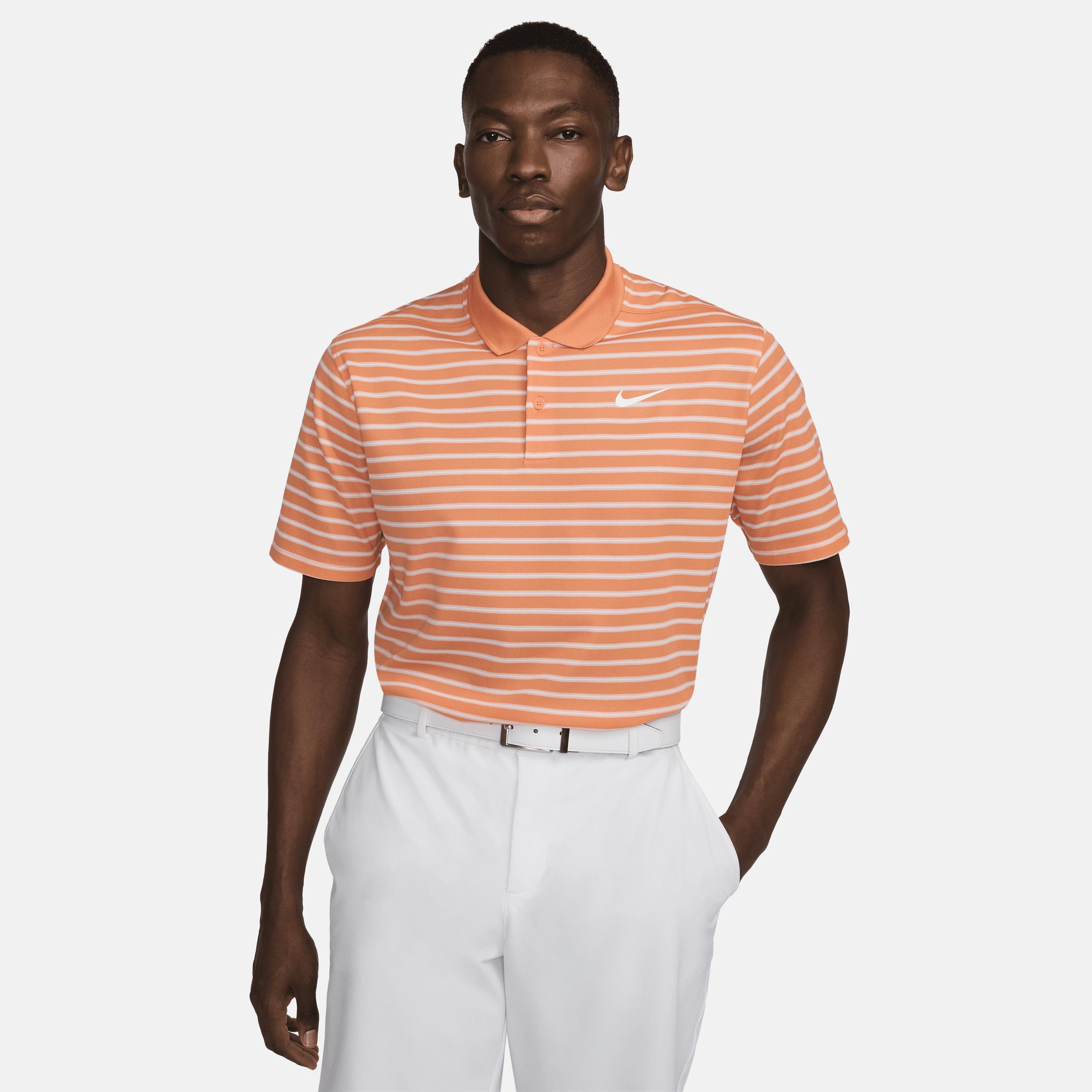 Nike Mens Dri-FIT Victory Striped Golf Polo Product Image