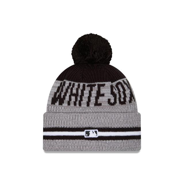 Chicago White Sox Runner Pom Knit Hat Male Product Image