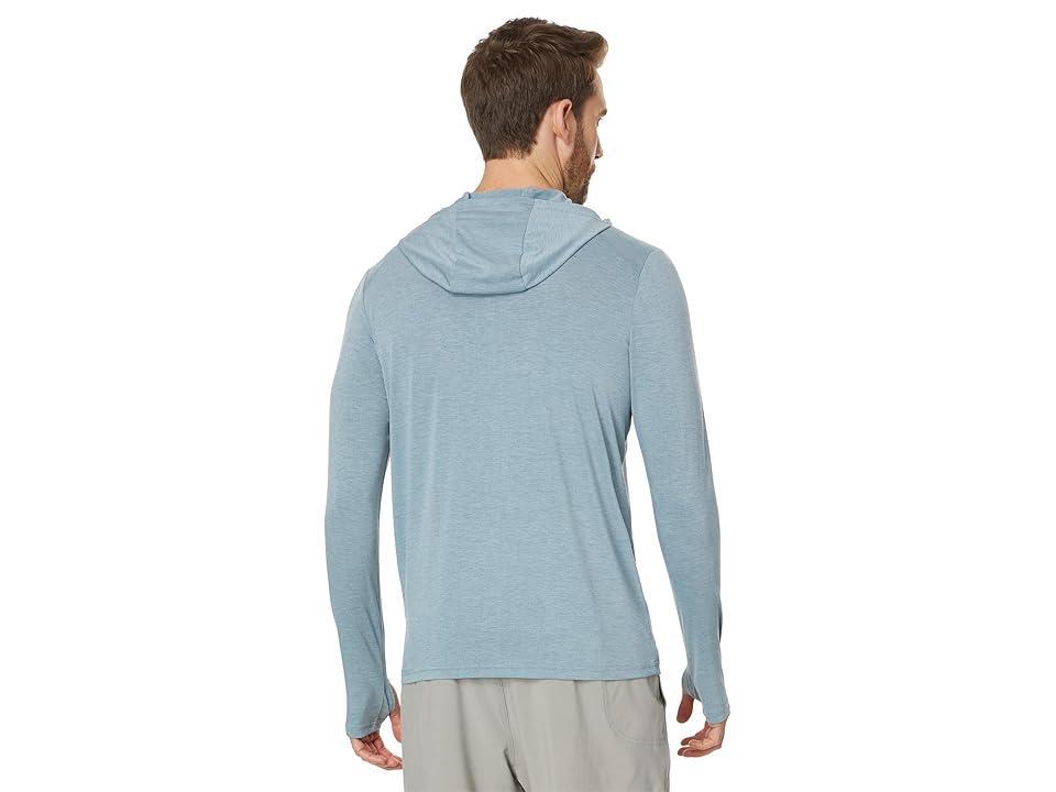 Free Fly Bamboo Shade Hoodie (Heather Slate ) Men's Sweatshirt Product Image