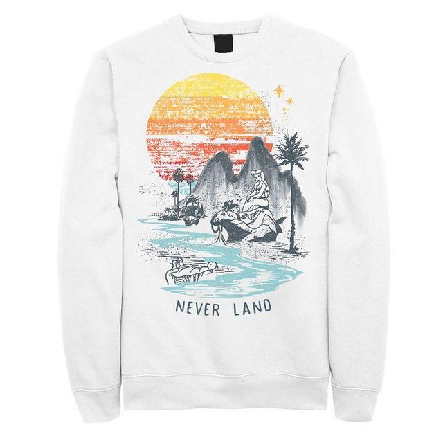 Disneys Peter Pan Mermaids In Never Land Mens Sweatshirt Product Image