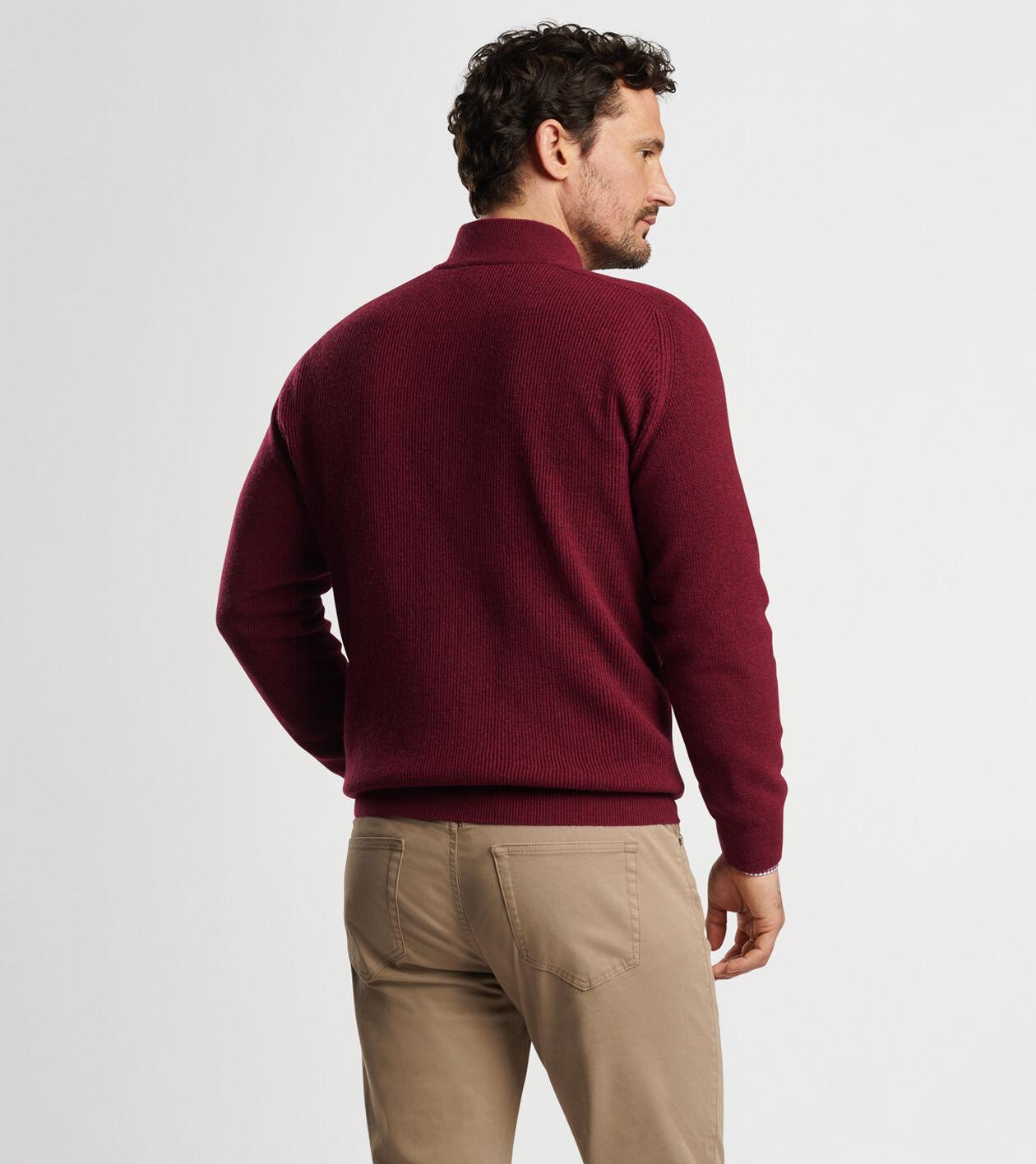 Ruxton Rib Button Mock Sweater Product Image