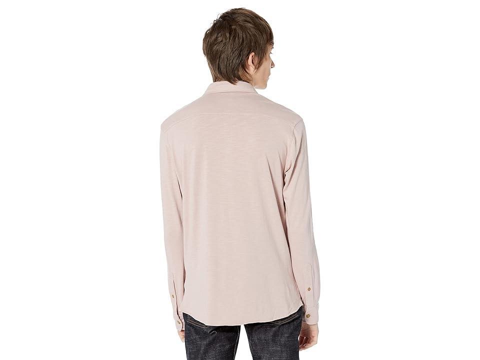 Faherty Knit Seasons Shirt (Quartz ) Men's Clothing Product Image