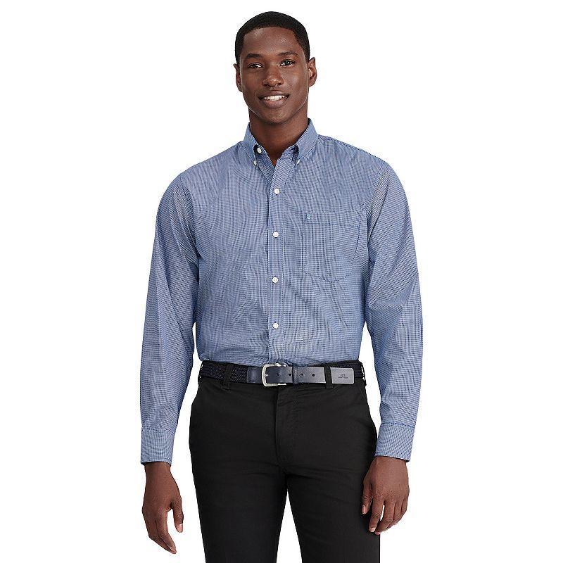 Mens IZOD Classic Plaid Button-Down Shirt Product Image