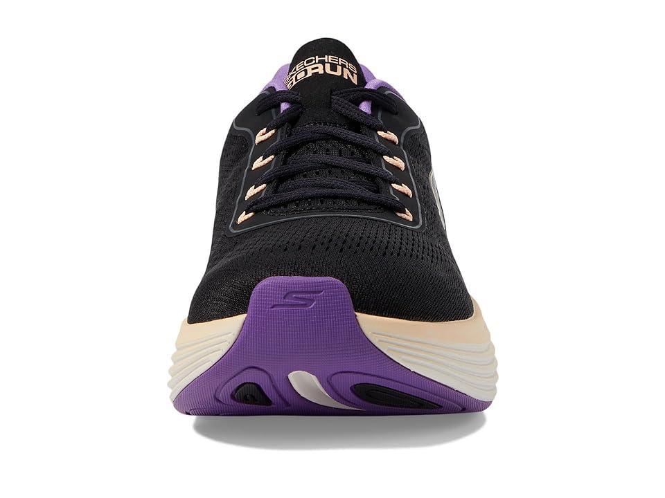 SKECHERS Max Cushioning Suspension High Road (Black/Purple) Women's Shoes Product Image