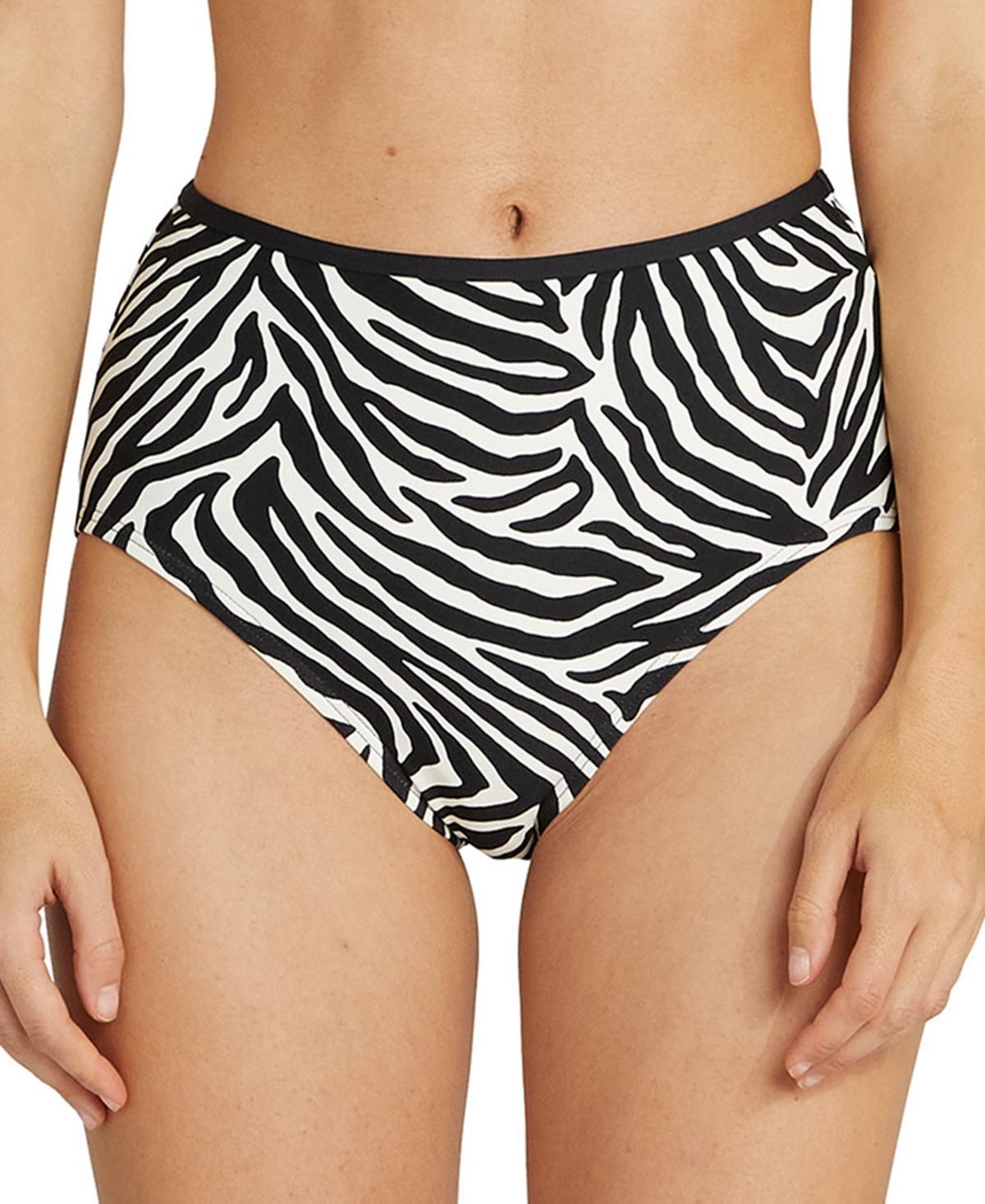 Kate Spade New York Womens High-Waist Bikini Bottoms Womens Swimsuit Product Image