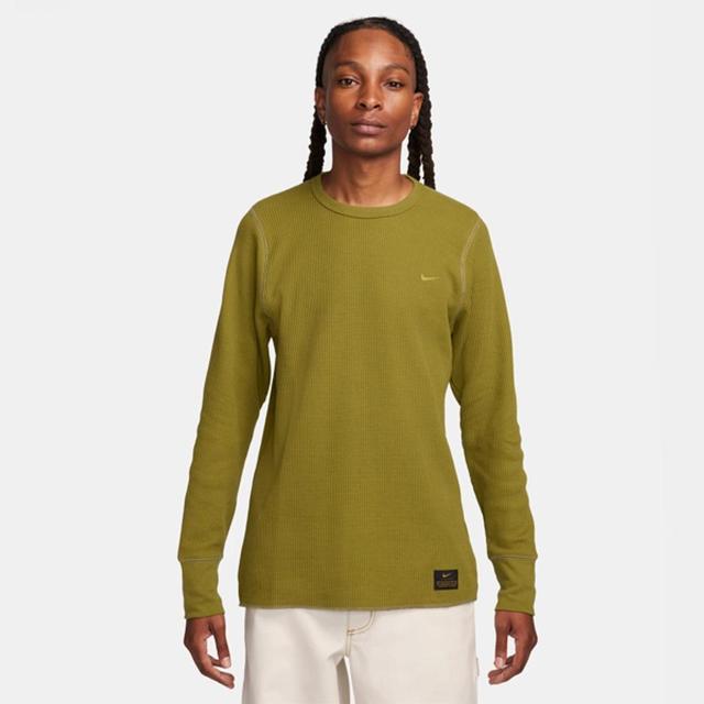 Men's Life Long-sleeve Heavyweight Waffle Top In Green Product Image