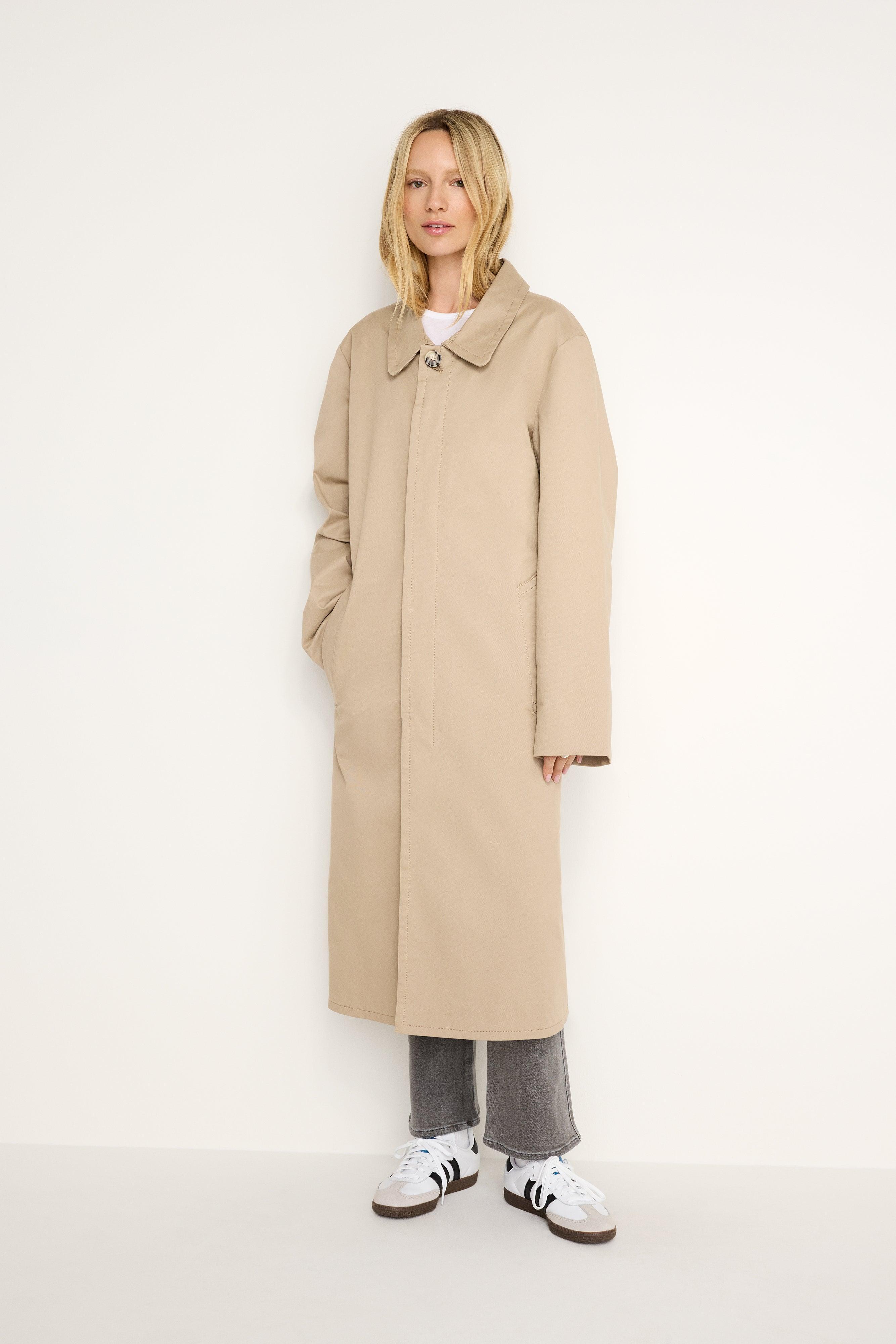 CLASSIC TRENCH COAT | MINERAL001 Product Image