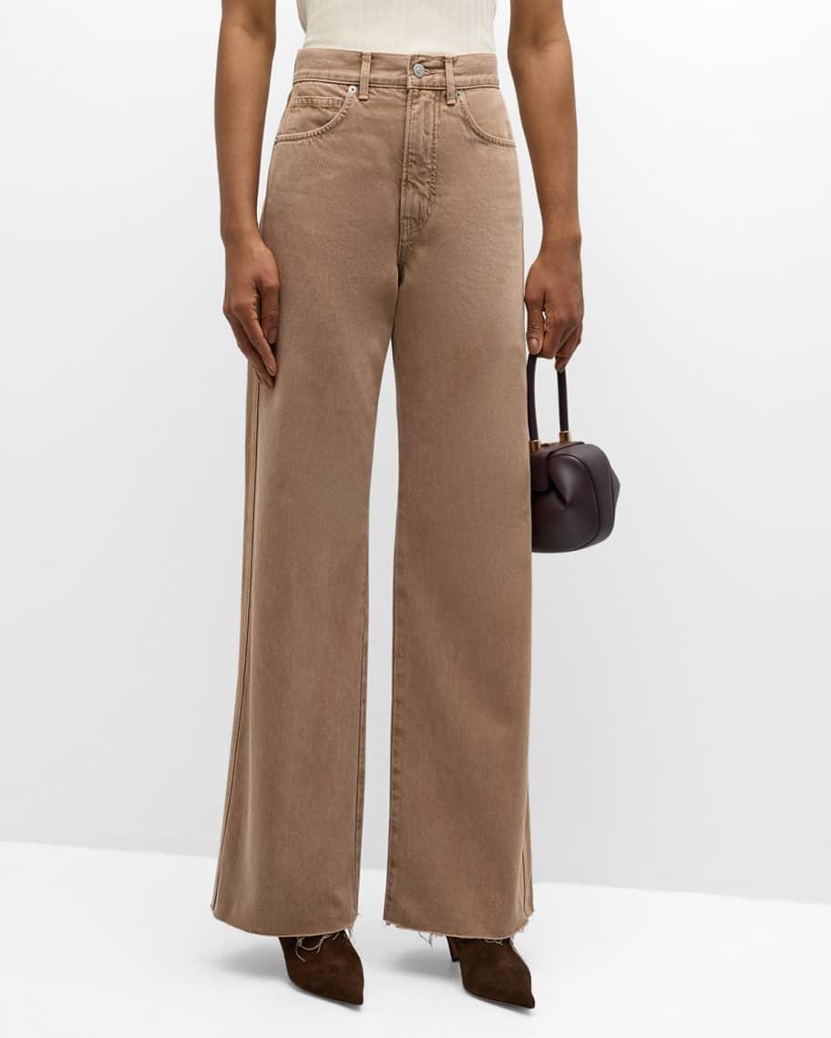 Taylor High-Rise Wide-Leg Jeans Product Image