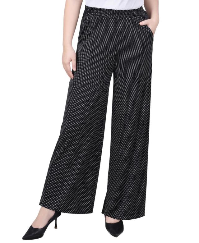 Ny Collection Petite Wide Leg Pull On Pants Product Image