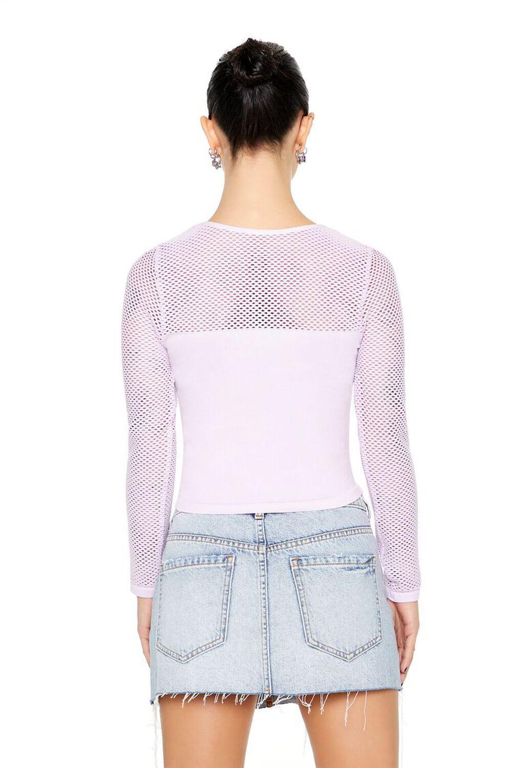 Seamless Netted Crop Top | Forever 21 Product Image