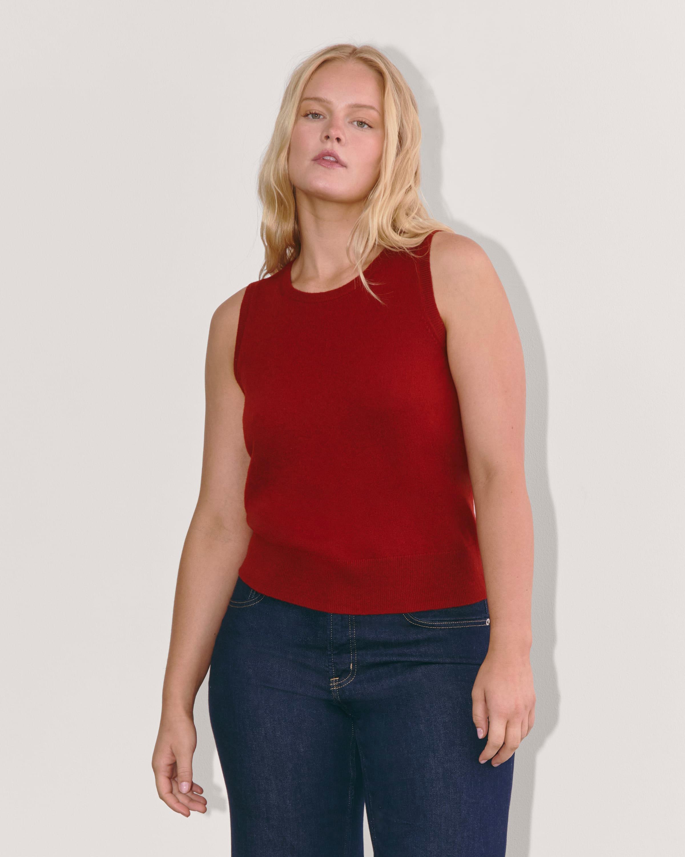 The Classic Tank in Cashmere Product Image