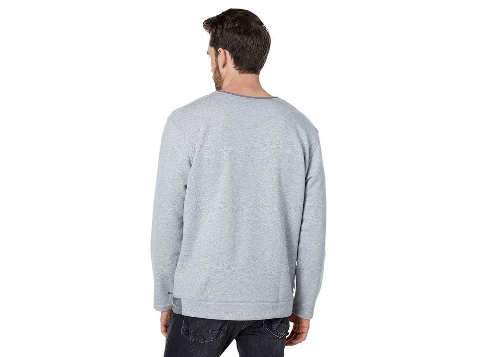 Ted Baker Birchin Sweatshirt with Pocket (Grey Marl) Men's Clothing Product Image