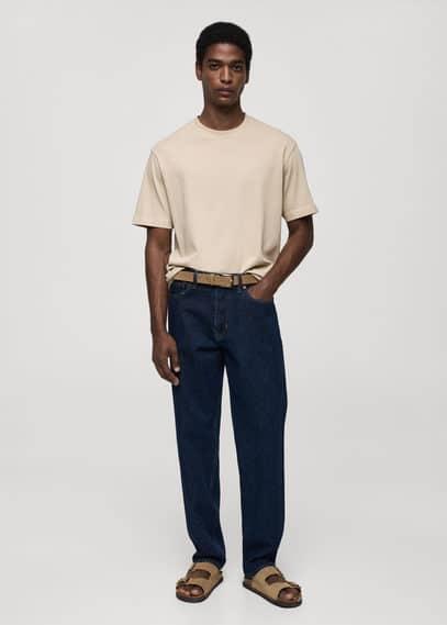 MANGO MAN - Bob straight-fit jeans open blueMen Product Image