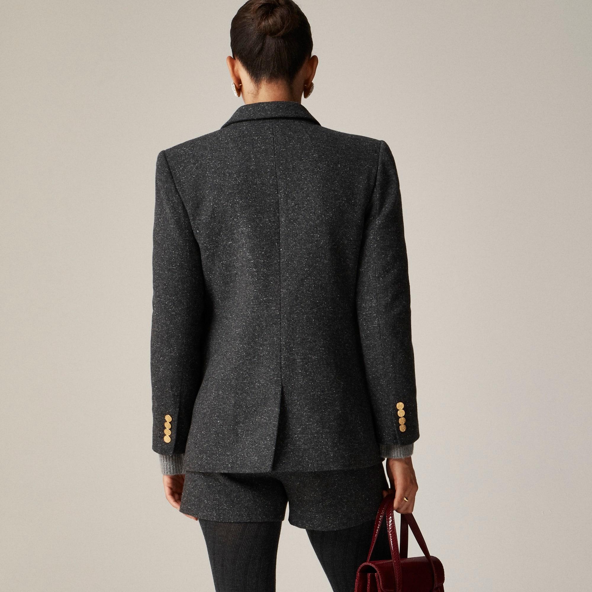 Vivienne blazer in Italian donegal wool blend Product Image