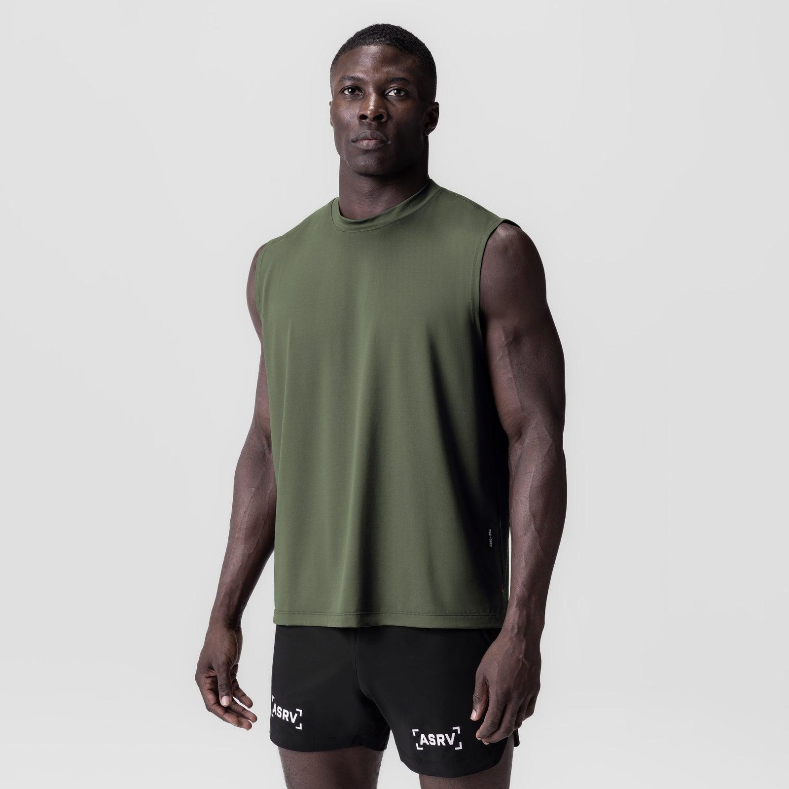 0927. 3D-Lite® 2.0 Lycra® Relaxed Cutoff - Olive Product Image