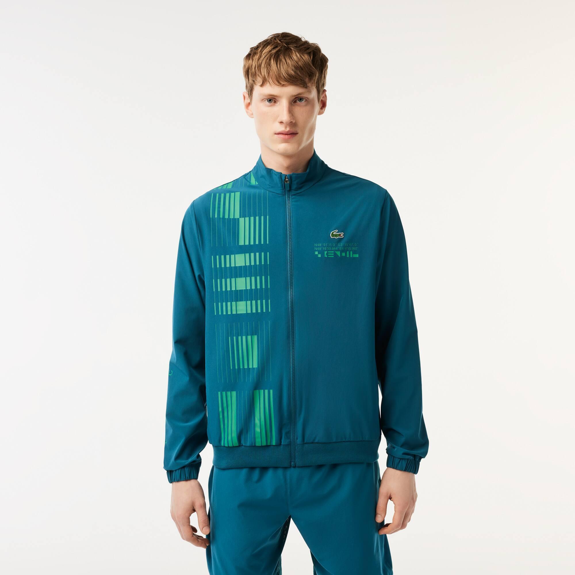 Men's Lacoste SPORT x Novak Djokovic Track Jacket Product Image