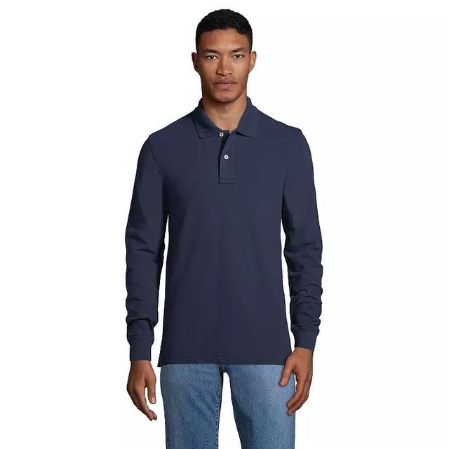 Big & Tall Lands End Comfort-First Mesh Polo, Mens Product Image