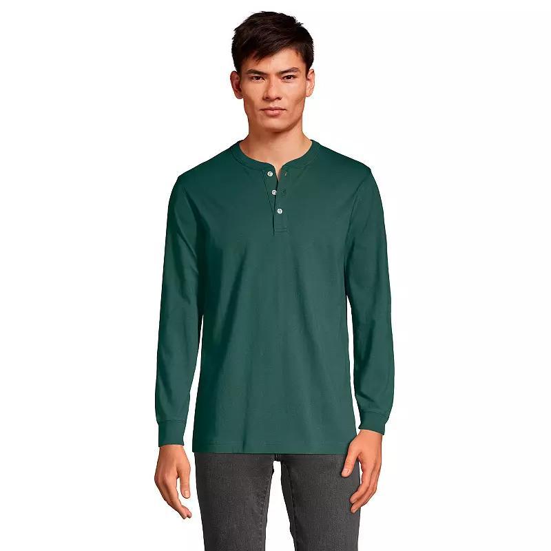 Mens Lands End Super-T Henley Product Image