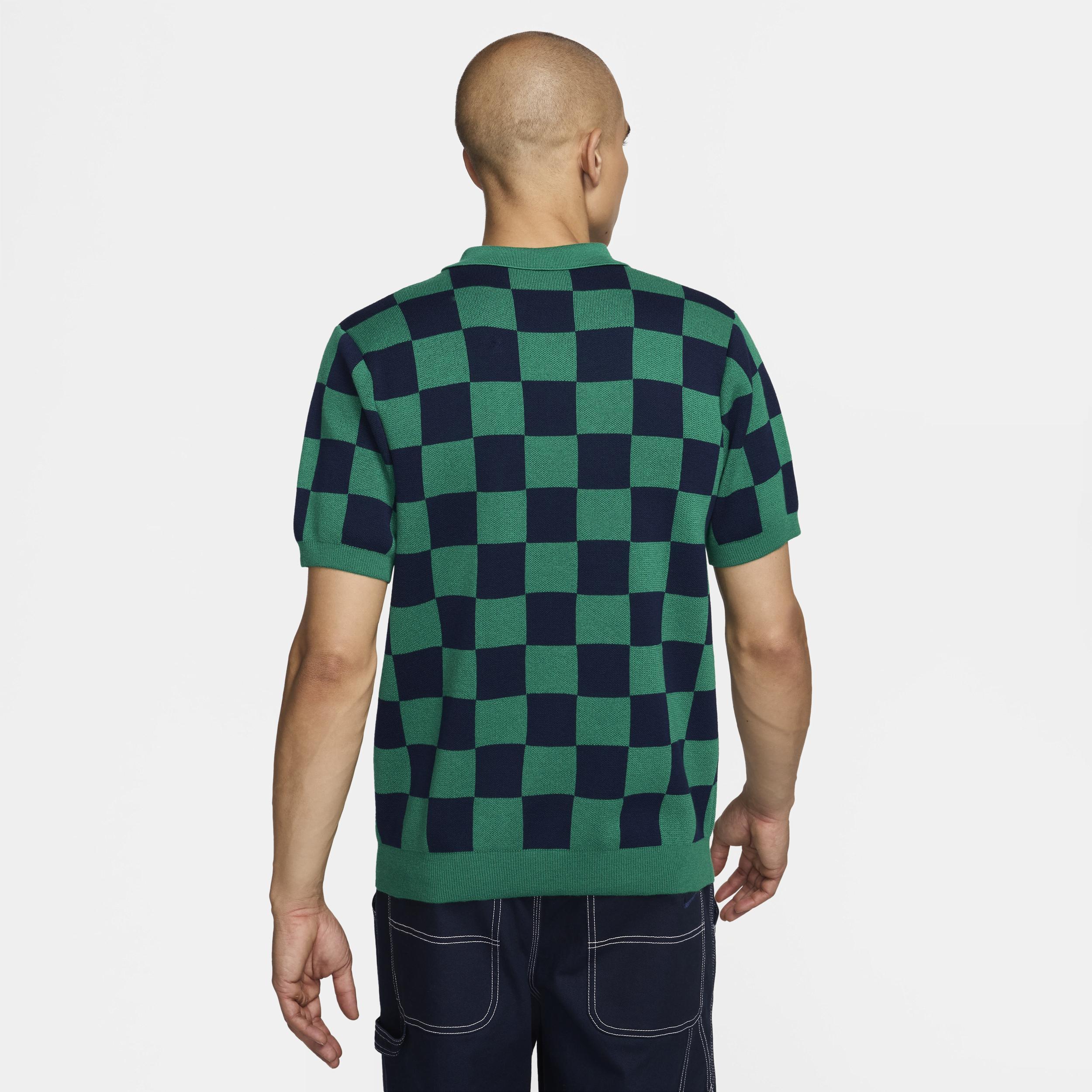 Mens Nike Sportswear Club Checkers Polo Product Image