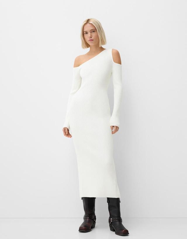 Midi dress with cut-out detail Product Image