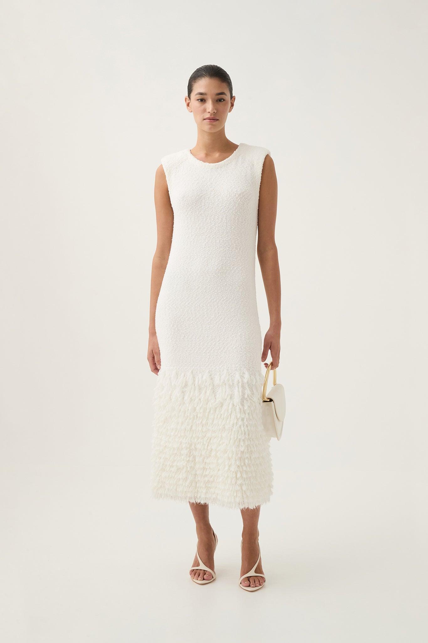 Dimension Knit Midi Dress Product Image