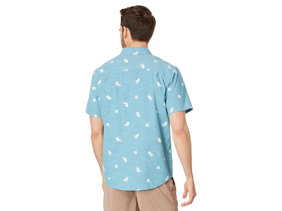 Hurley Mens One and Only Stretch Print Short Sleeves Shirt Product Image