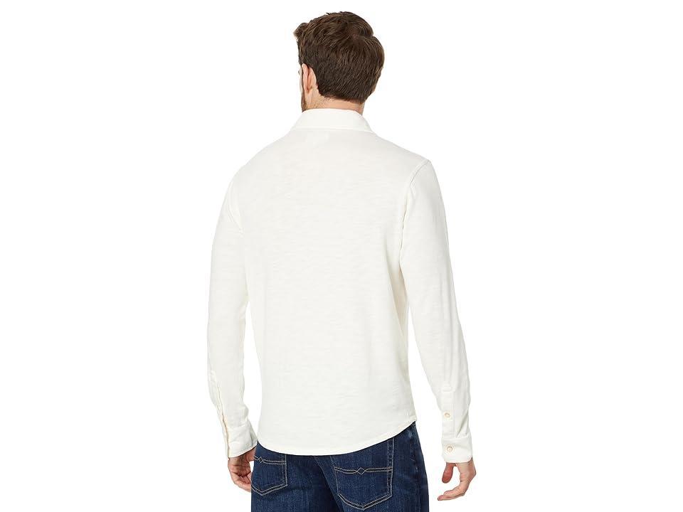 Lucky Brand Weekend Jersey Shirt (Heather Grey) Men's Short Sleeve Knit Product Image