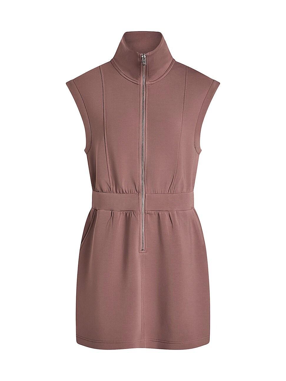 Varley Rosannah Zip Dress (Egret) Women's Dress Product Image