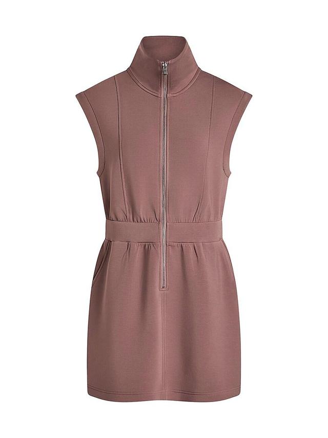 Varley Rosannah Zip Dress (Egret) Women's Dress Product Image