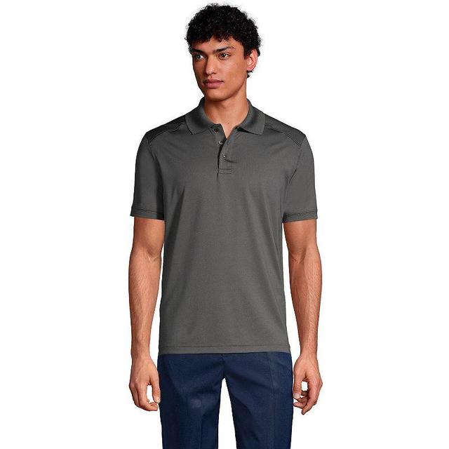 Mens Lands End Short Sleeve Rapid Dry UPF 50 Polo Shirt Product Image