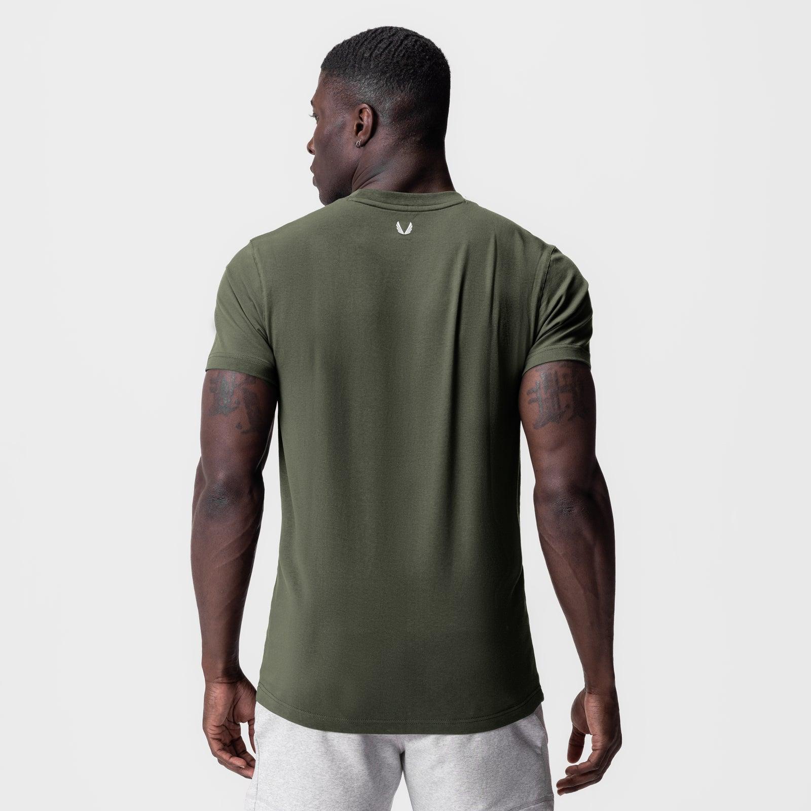 0839. 3D-Lite® 2.0 Lycra® Fitted Tee - Olive "OTWR" Product Image