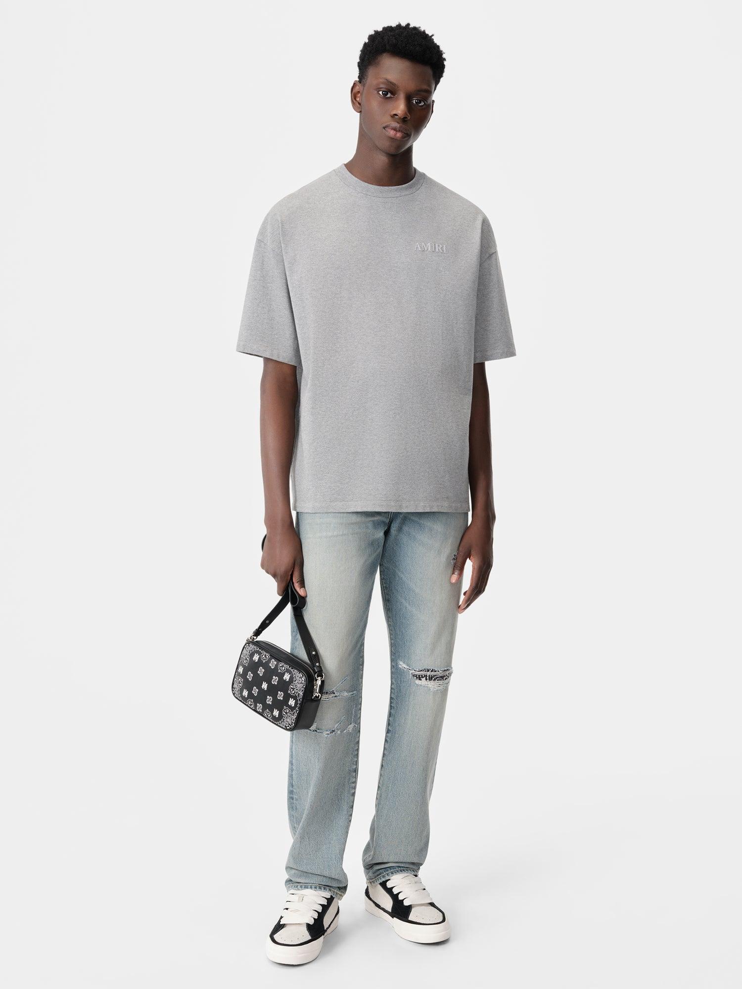 AMIRI OVERSIZED TEE - Grey Male Product Image