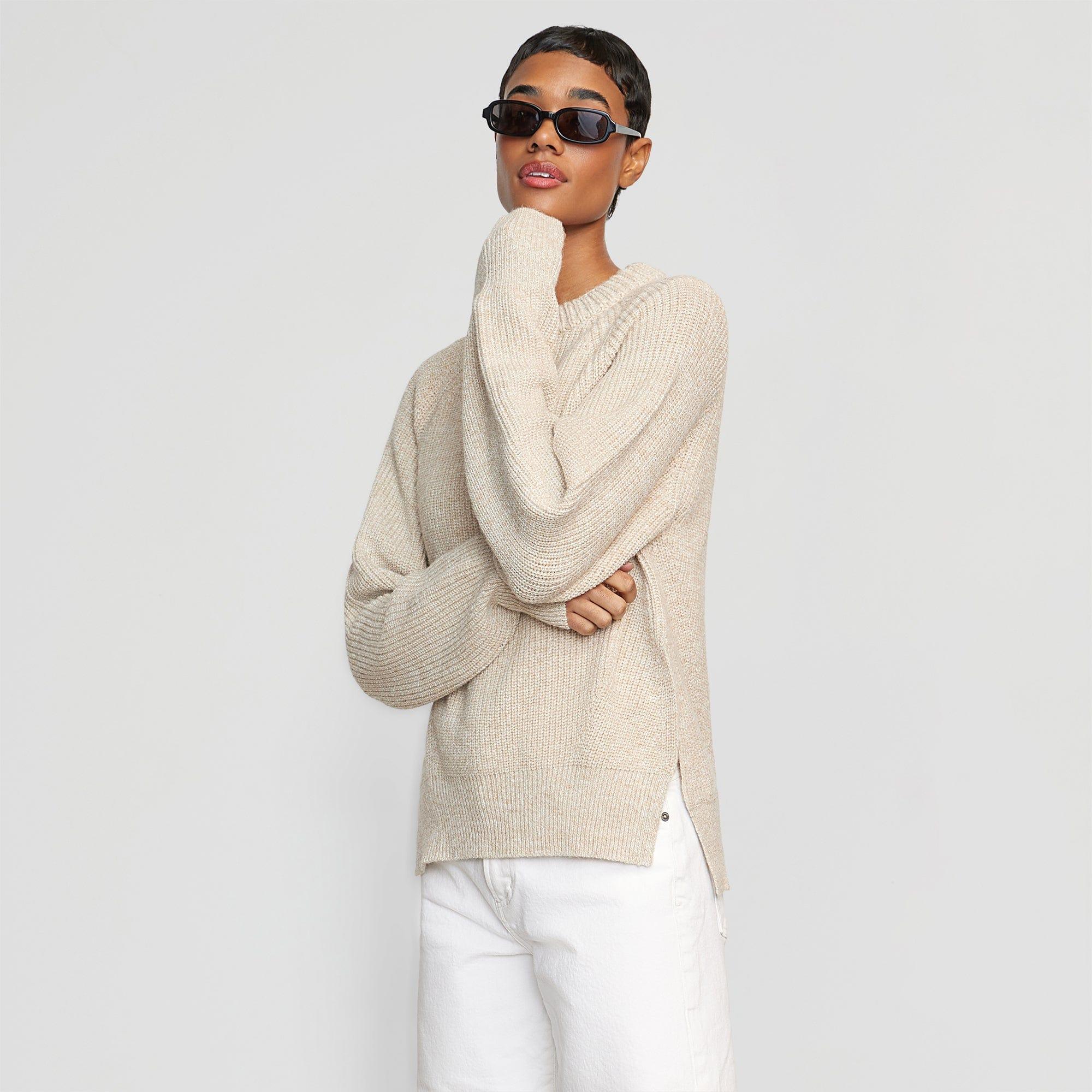 Roya Marled Boyfriend Sweater Product Image