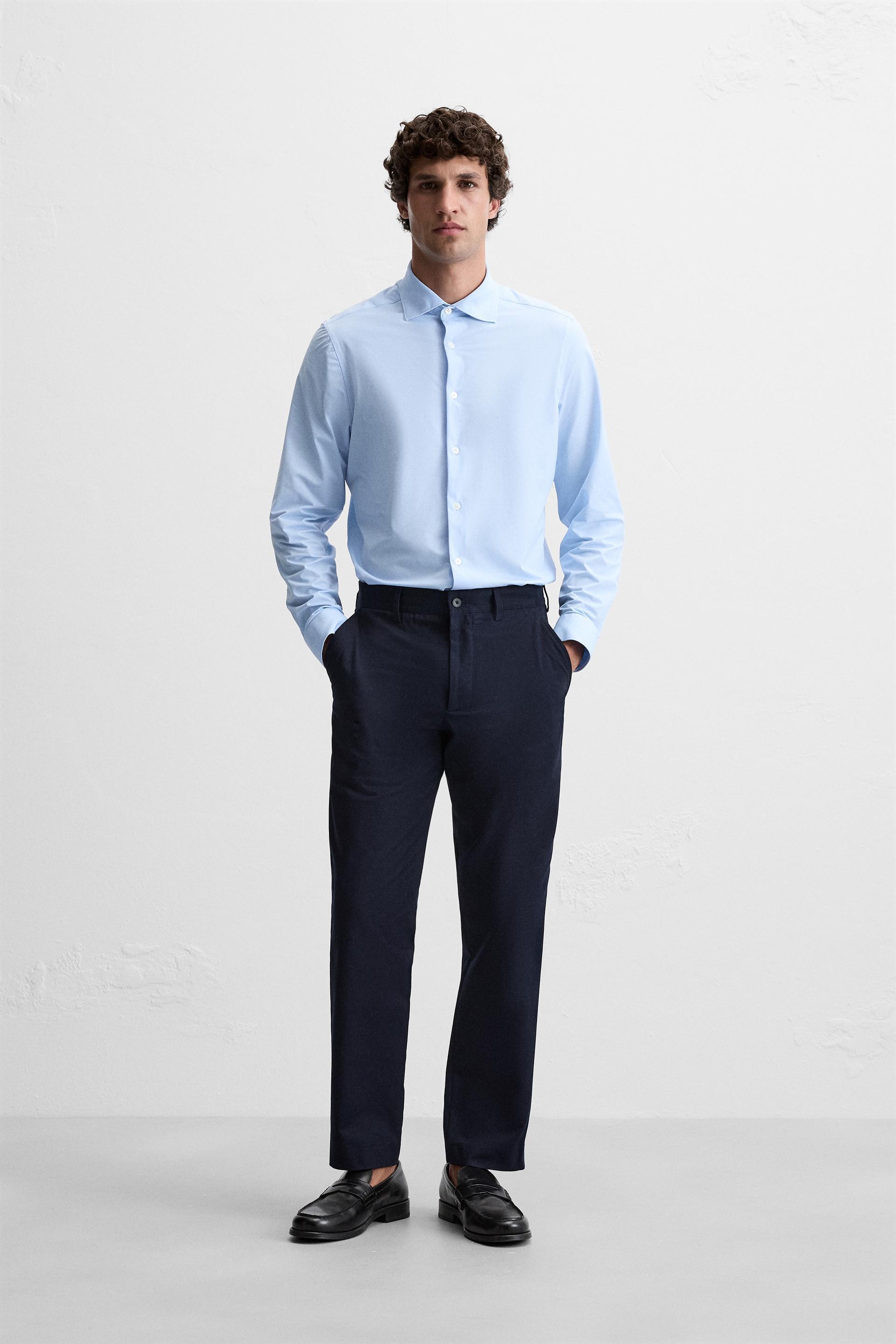 TEXTURED STRETCH SHIRT Product Image