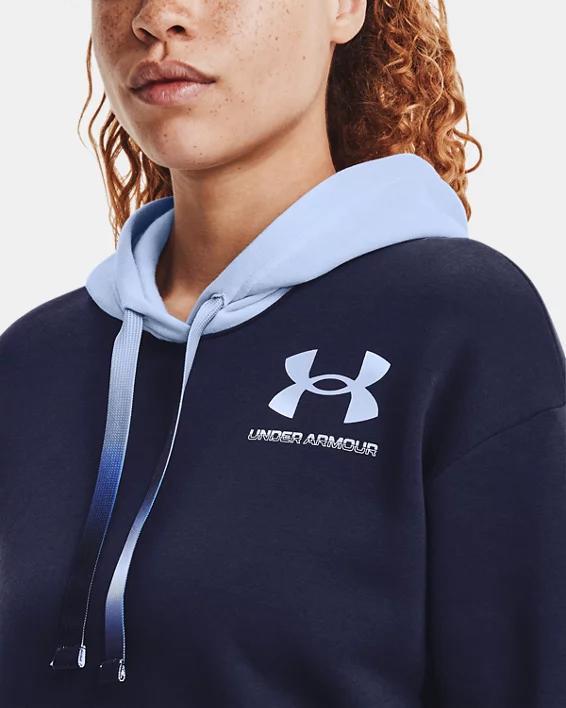 Women's UA Rival Fleece Gradient Hoodie Product Image