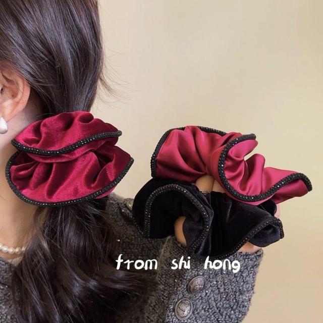 Velvet / Satin Hair Scrunchie Product Image