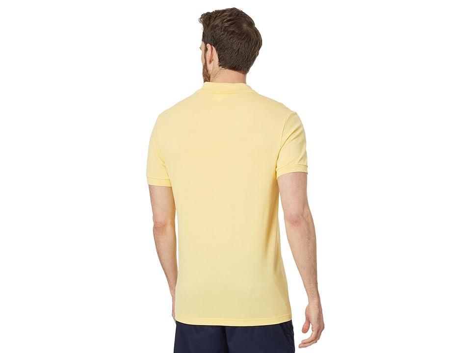 Lacoste Short Sleeve Regular Fit Polo (Cornsilk) Men's Short Sleeve Knit Product Image