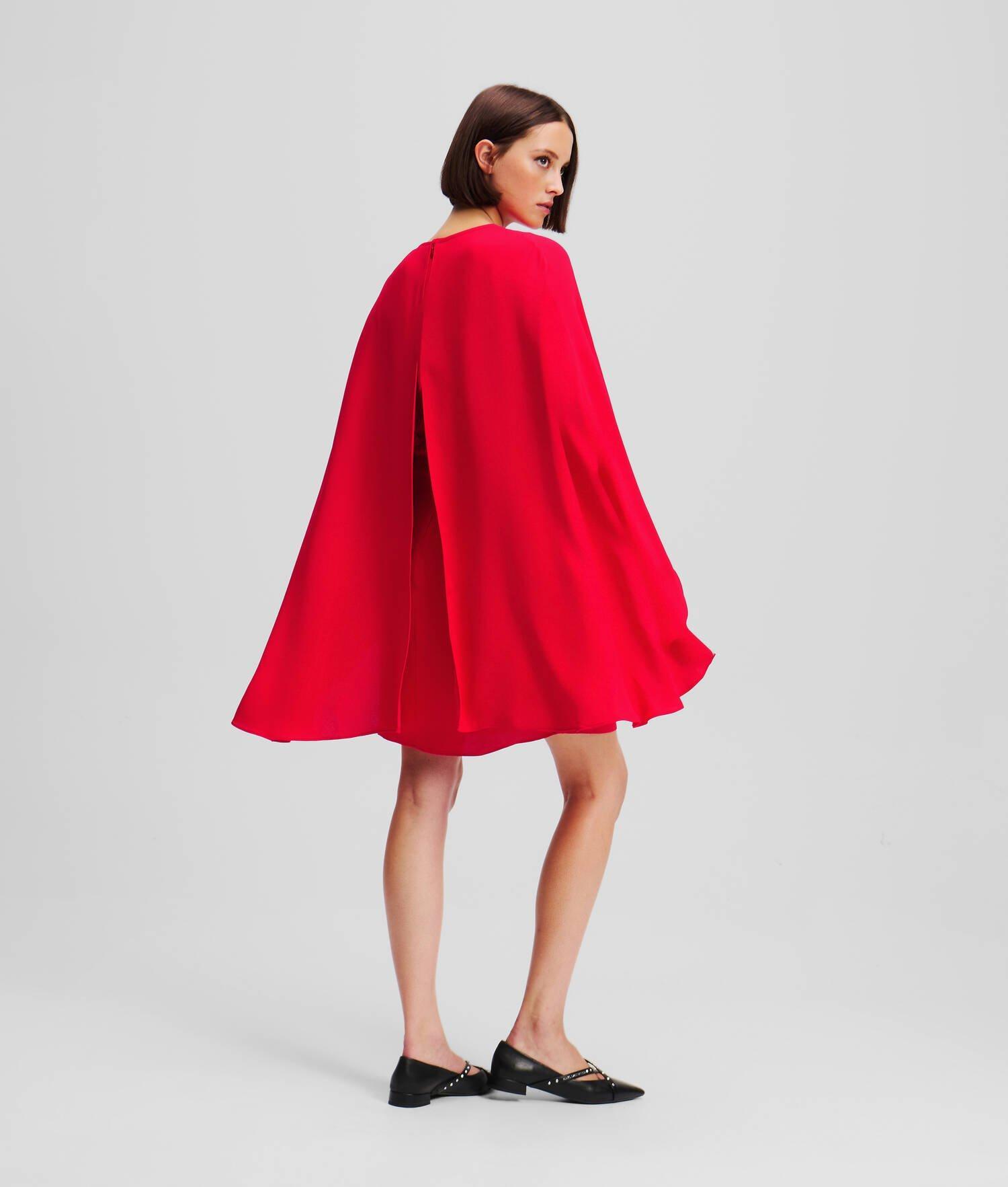 SHORT CAPE DRESS Product Image