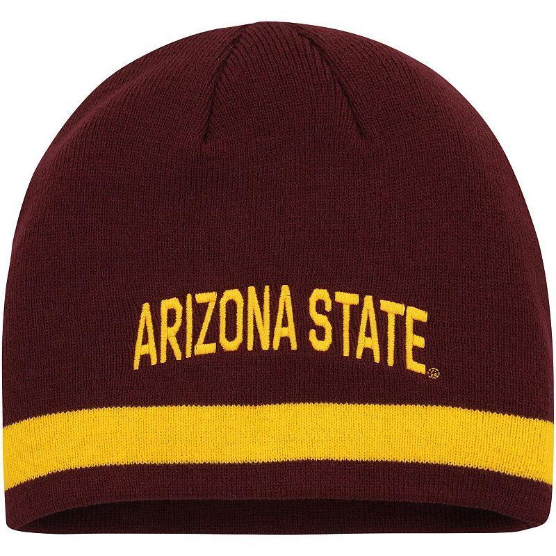 Mens adidas Maroon Arizona State Sun Devils Wordmark Beanie Product Image