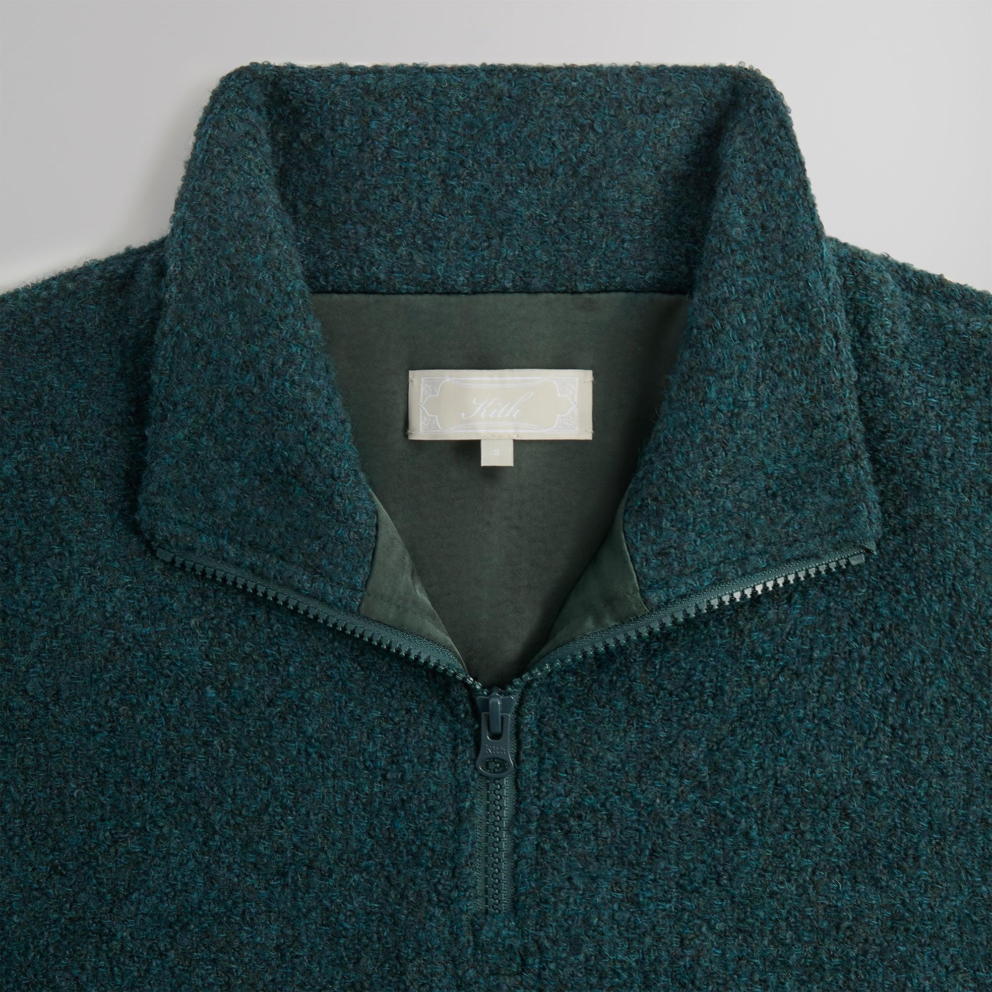 Kith Tweed Eric Quarter Zip Pullover - True Male Product Image