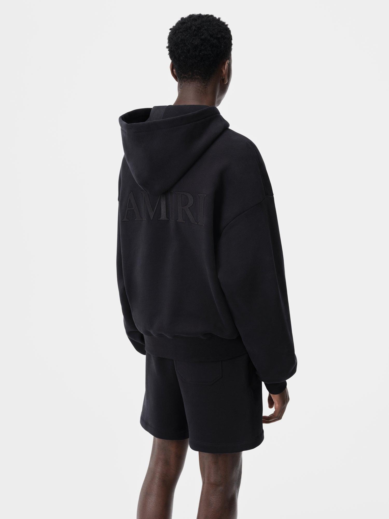 AMIRI OVERSIZED HOODIE - Black Male Product Image